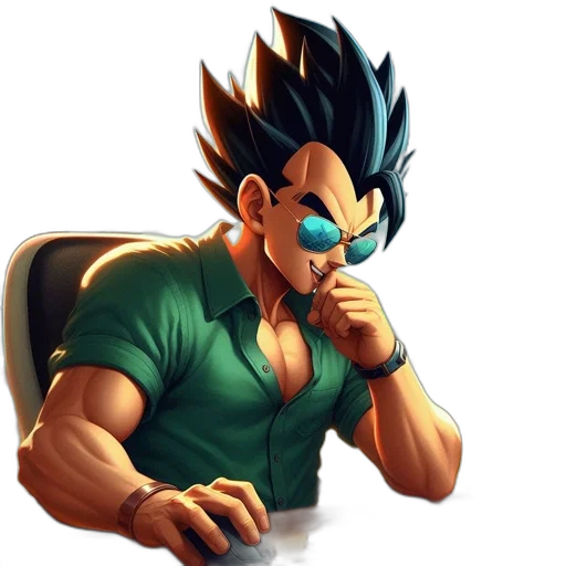 staff, face, concept art, 3d render transparent PNG cut-out