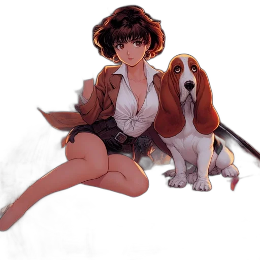 animal, jacket, creature, staff transparent PNG cut-out