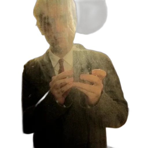 staff, face, jacket, robot transparent PNG cut-out