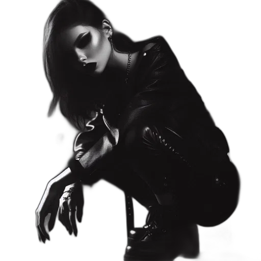 jacket, jewelry, dress, face transparent PNG cut-out