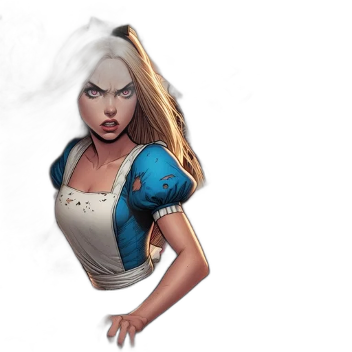 fantasy art, concept art, comic book art, 3d render transparent PNG cut-out