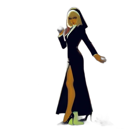 dress, concept art, cartoon, pixel art transparent PNG cut-out