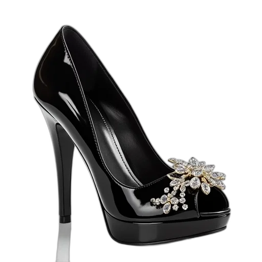 shoes, jewelry, photorealistic, 3d render transparent PNG cut-out