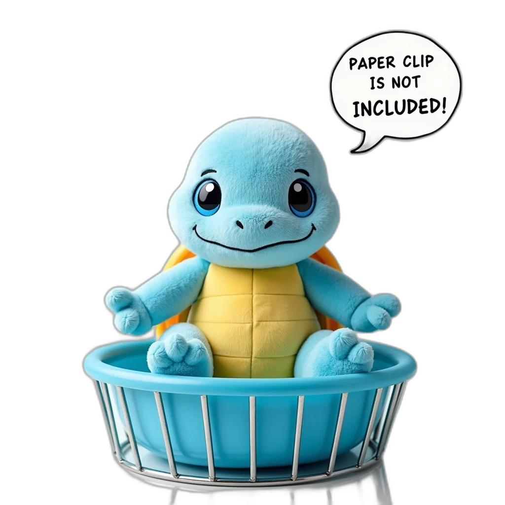 creature, animal, 3d render, blue transparent PNG cut-out