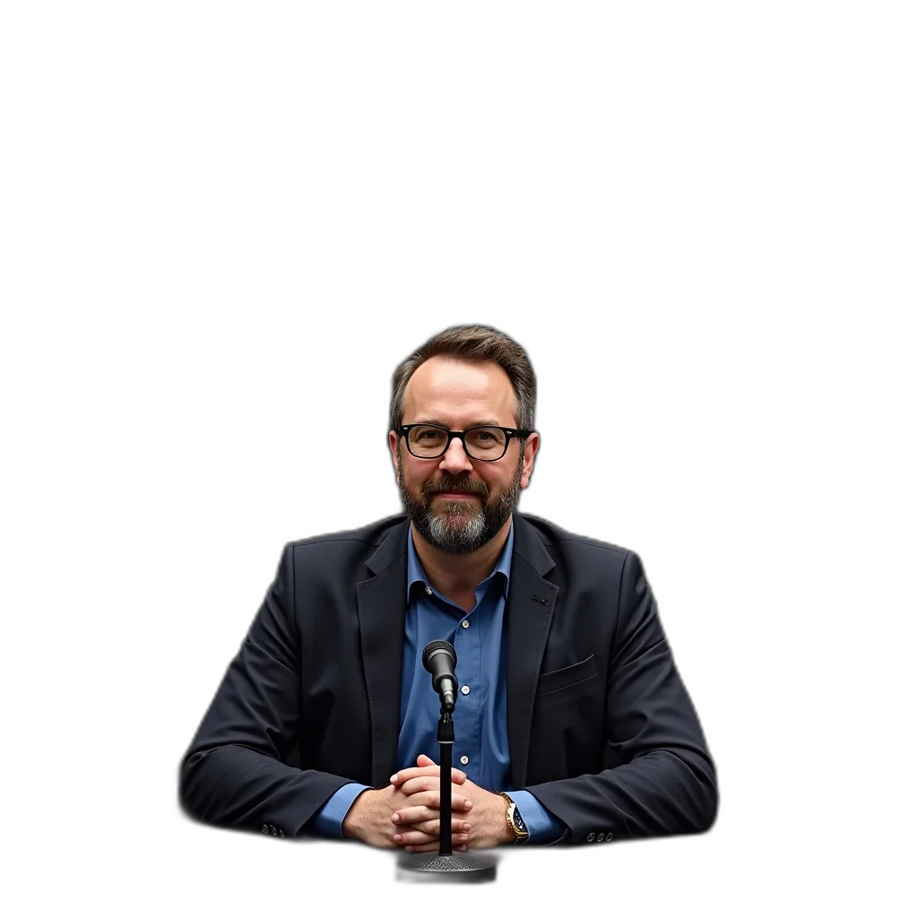 staff, jacket, crown, face transparent PNG cut-out