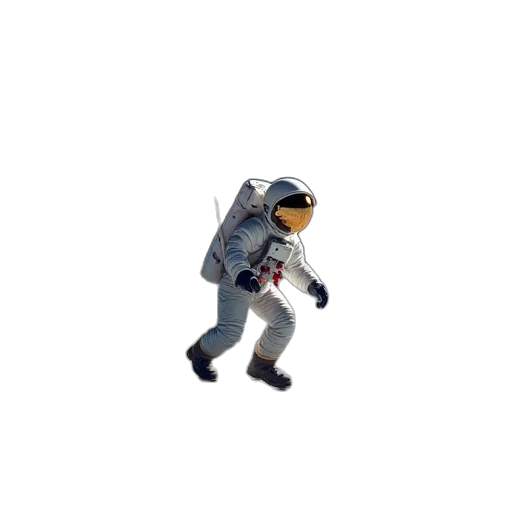 jacket, robot, creature, staff transparent PNG cut-out