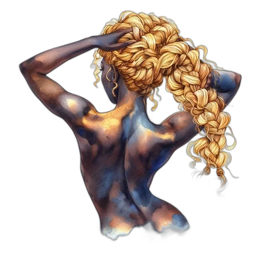 hair, dress, crown, mask transparent PNG cut-out