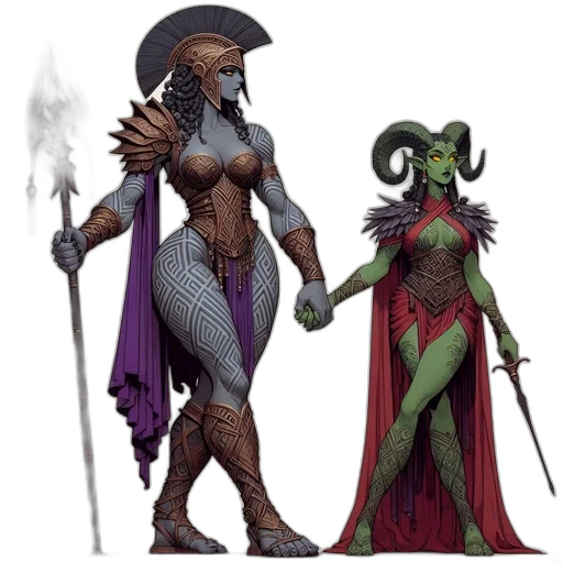concept art, fantasy art, comic book art, pixel art transparent PNG cut-out
