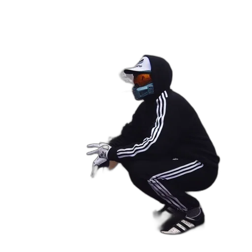 jacket, mask, robot, shoes transparent PNG cut-out