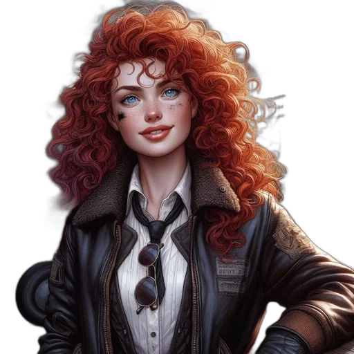 jacket, fantasy art, concept art, photorealistic transparent PNG cut-out