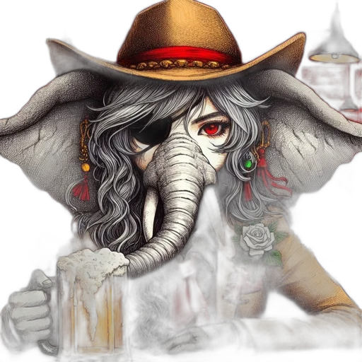 hat, fantasy art, concept art, photorealistic transparent PNG cut-out