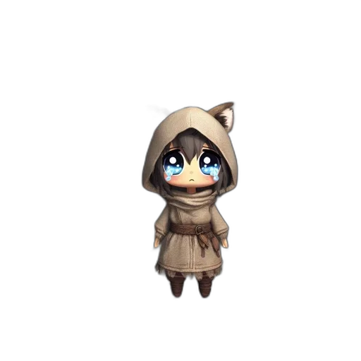 creature, staff, animal, jacket transparent PNG cut-out
