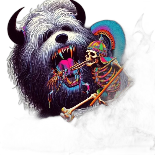 animal, concept art, fantasy art, large transparent PNG cut-out