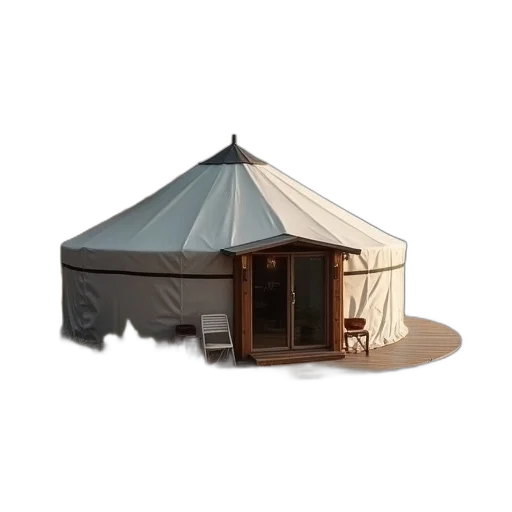 umbrella, furniture, 3d render, concept art transparent PNG cut-out