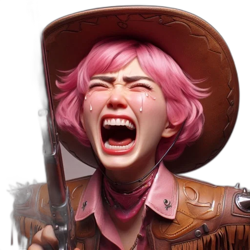face, weapon, hat, staff transparent PNG cut-out