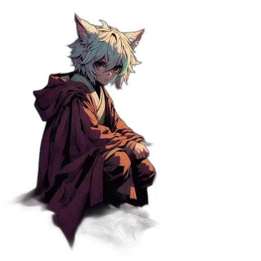 mask, staff, creature, animal transparent PNG cut-out