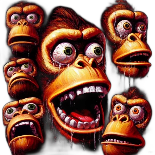 mask, face, creature, animal transparent PNG cut-out