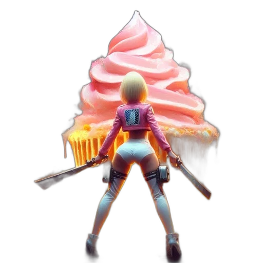 food, weapon, jacket, staff transparent PNG cut-out