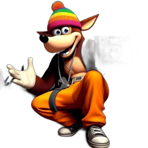 hat, animal, staff, concept art transparent PNG cut-out