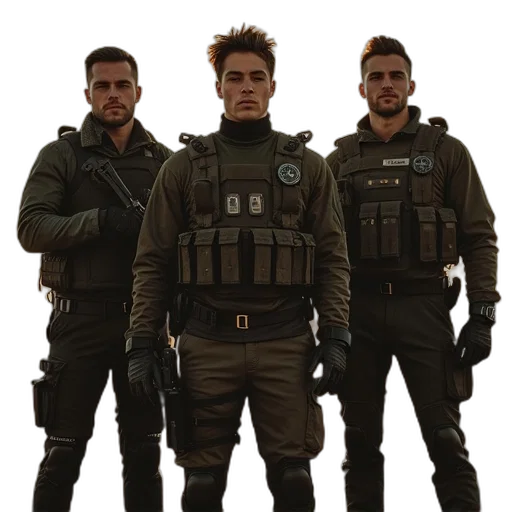 jacket, staff, concept art, pixel art transparent PNG cut-out