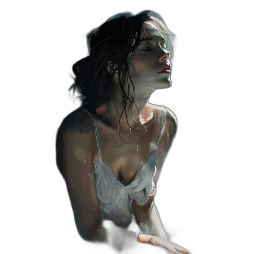 dress, face, mask, creature transparent PNG cut-out
