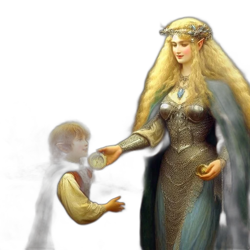 fantasy art, concept art, pixel art, 3d render transparent PNG cut-out
