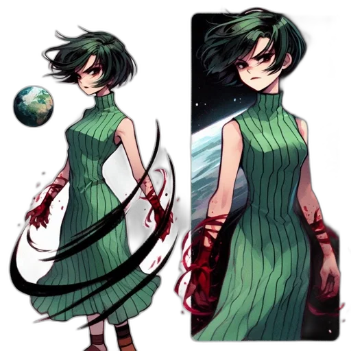 dress, concept art, pixel art, fantasy art transparent PNG cut-out