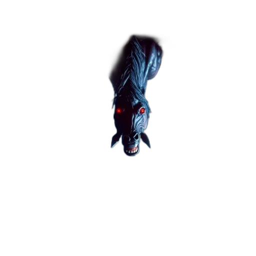 hair, mask, creature, face transparent PNG cut-out