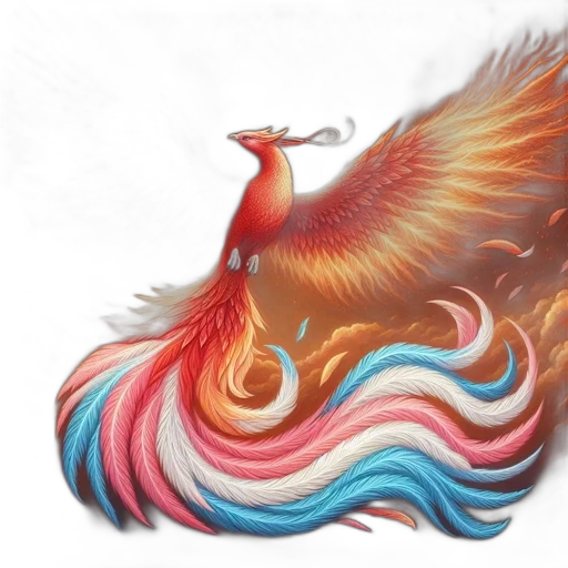 dragon, animal, creature, hair transparent PNG cut-out