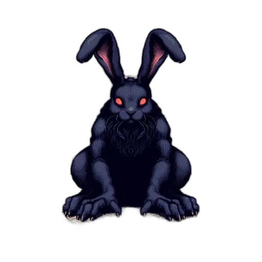 animal, creature, staff, pixel art transparent PNG cut-out