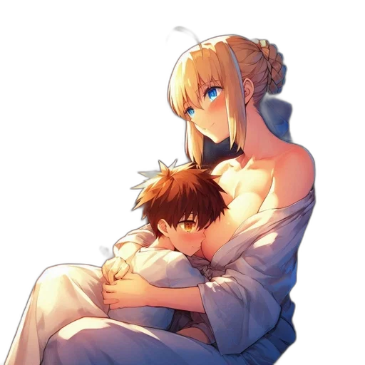 dress, crown, anime, pixel art transparent PNG cut-out