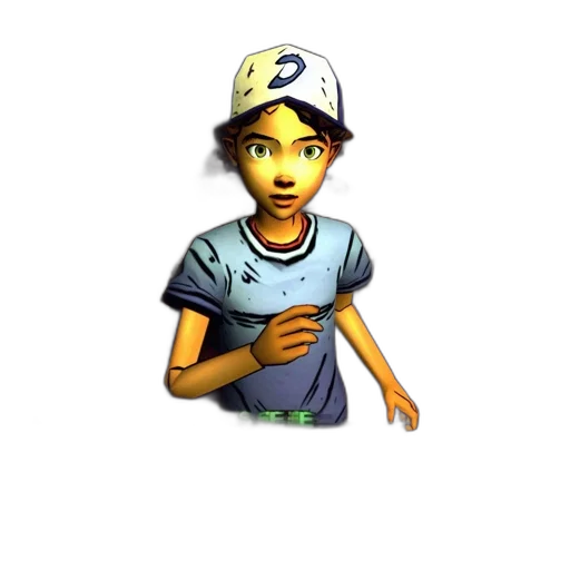staff, hat, pixel art, 3d render transparent PNG cut-out