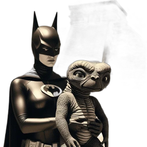 comic book art, concept art, 3d render, outer space transparent PNG cut-out