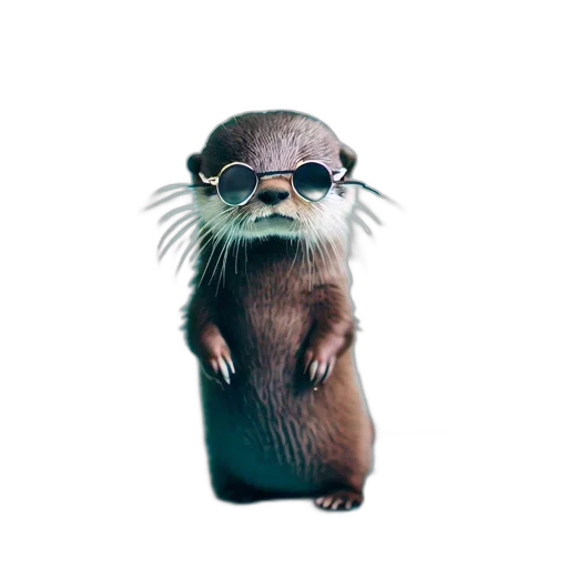 animal, creature, staff, hat transparent PNG cut-out