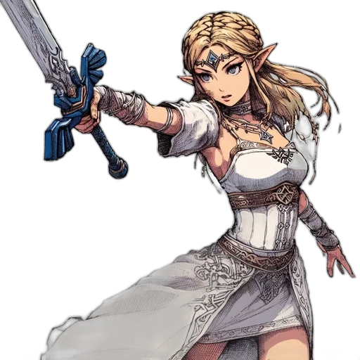 sword, weapon, staff, dress transparent PNG cut-out
