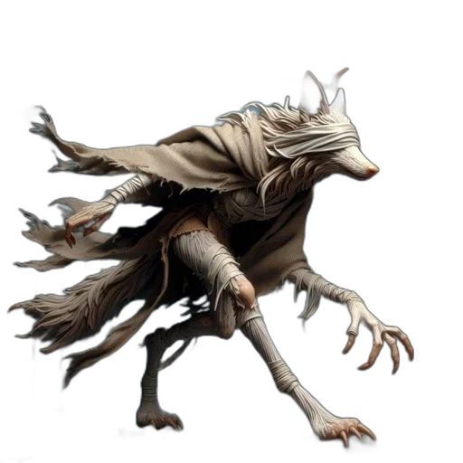 creature, dragon, animal, staff transparent PNG cut-out