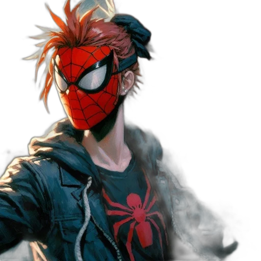 mask, jacket, concept art, comic book art transparent PNG cut-out
