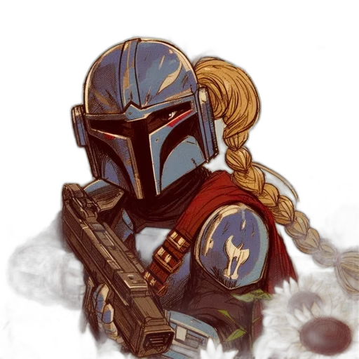 weapon, robot, mask, concept art transparent PNG cut-out