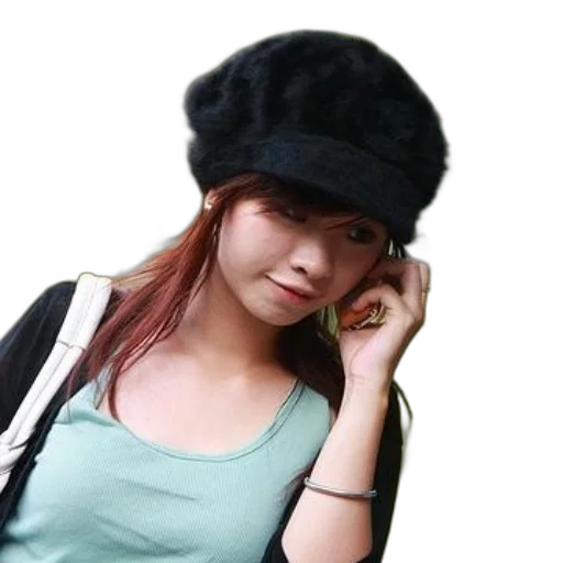 hat, jacket, staff, face transparent PNG cut-out