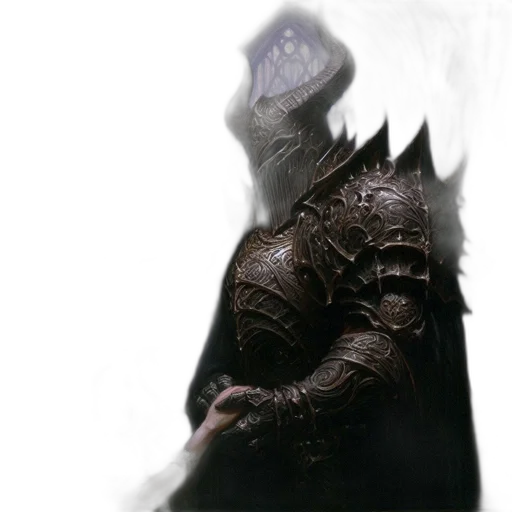 mask, dragon, sword, staff transparent PNG cut-out