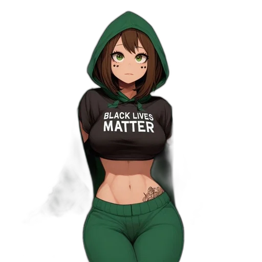 jacket, dress, hat, anime transparent PNG cut-out