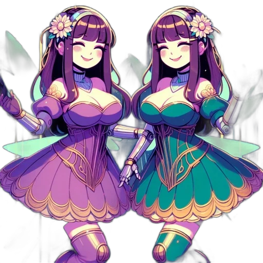 dress, crown, pixel art, fantasy art transparent PNG cut-out