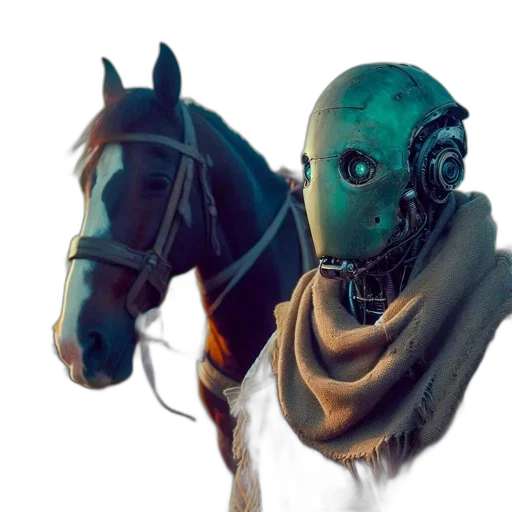 mask, robot, creature, animal transparent PNG cut-out