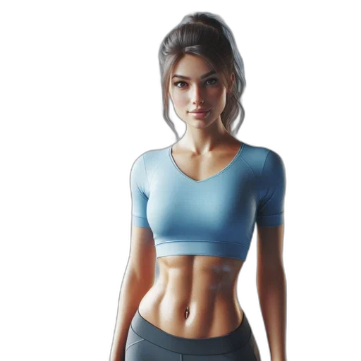 face, dress, jacket, photorealistic transparent PNG cut-out