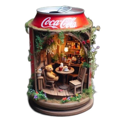 bottle, furniture, food, photorealistic transparent PNG cut-out
