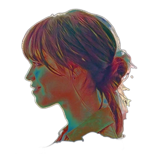 face, hair, mask, crown transparent PNG cut-out