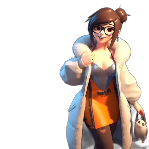 staff, jacket, dress, weapon transparent PNG cut-out
