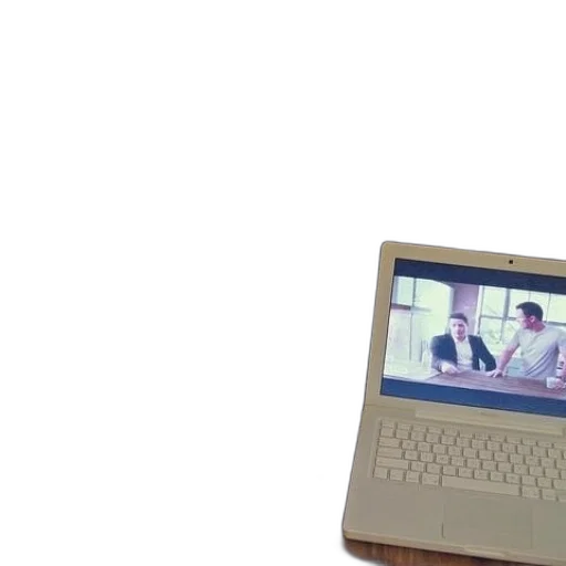 staff, laptop, television, show transparent PNG cut-out