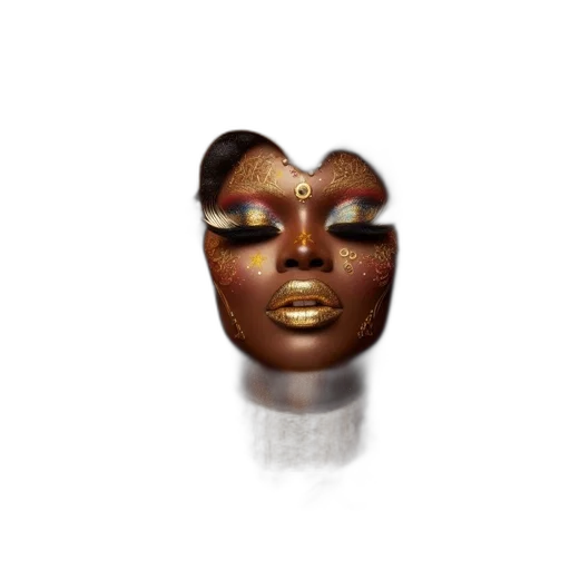 mask, jewelry, face, crown transparent PNG cut-out