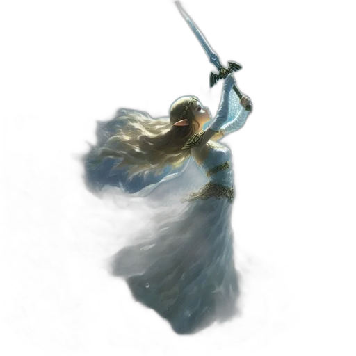 sword, staff, weapon, dragon transparent PNG cut-out